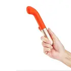 Love Not War Liebe G taško vibratorius – 16 cm (6.3″) – oranžinė — Nuotrauka 3