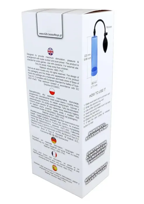 Pompka-Powerpump – zils Foto 4