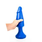 All Blue Realistic Butt Plug - ABB71 — Photo 5