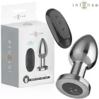 INTENSE Metal Plug L with Remote – 10.1 cm – Silver — Photo 1