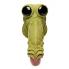 Swamp Monster zvīņains dildo – 24 cm (9.4″) – melns — Foto 4