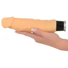 Nature Skin realistlik peenise vibraator – 23 cm (9″) – nahavärvi — Foto 5