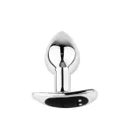 Metal Vibrating Butt Plug – M – with Remote Control — Photo 6