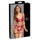 Cottelli BONDAGE Lingerie Set with Restraints – Red – L — Photo 1