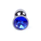 MyLove Toys Jewellery Dark Silver anālais spraudnis – 7 cm (2.8″) – Tumši zils — Foto 3