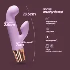 Mellow Cony mini jänese vibraator – 13.5 cm (5.3″) – lilla — Foto 5