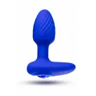 OH MY GEM Mystery Plug Sapphire – Vibrating Silicone Plug, 7 Modes — Photo 2