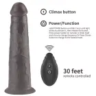 Kahekihiline pöörlev dildo – 20 cm (8″) – Roosa — Foto 3