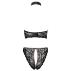 Cottelli LINGERIE Open Cup Bra and Crotchless Briefs Set – Black – S — Photo 8