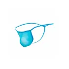 MOB Sheer T-Back Thong – Aqua – S/M — Photo 4