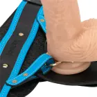 LoveToy – vibrating enhanced strap-on set – 9.5 inch – harness L/XL/2XL — Photo 5