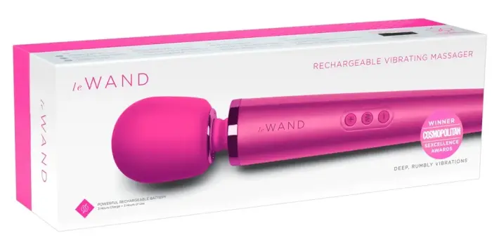Le Wand вибратор – 34 см – розовый