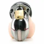 CB-X CB-6000S Chrome 35 mm безопасная поликарбонатная система целомудрия — Фото 5