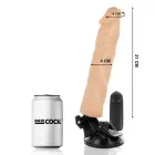 BASECOCK Remote-Controlled Anatomical Vibrating Model – 21 cm (8.3″) – Skin — Photo 2