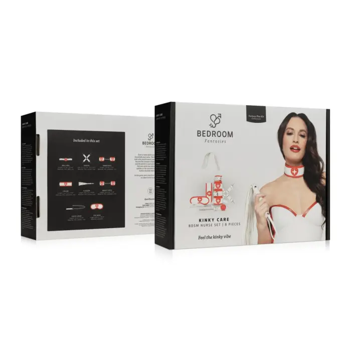 Bedroom Fantasy - 8 Piece Nurse Costume Set – White Photo