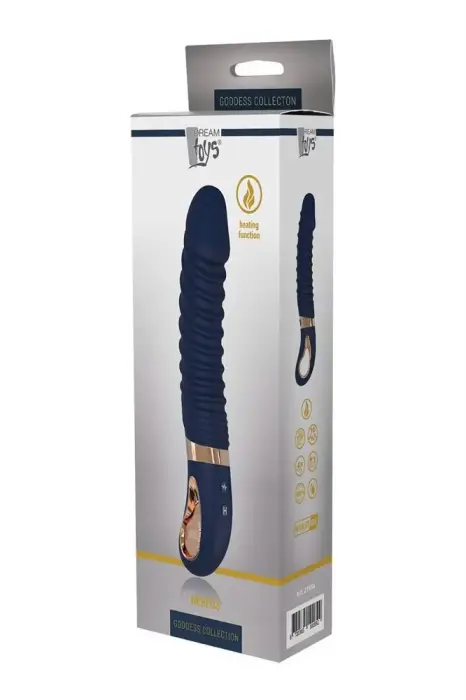 Вибратор Goddess Collection Nereos – 23 см (9″) – синий
