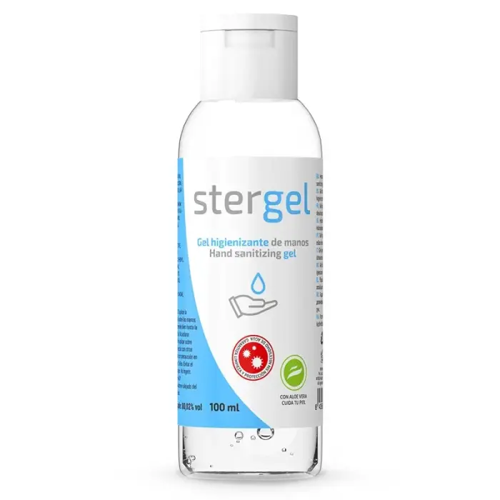 STERGEL спиртовой антисептик-гель для рук с алоэ вера – 100 мл
