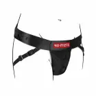 No-Parts Taylor – adjustable strap-on harness with double O-ring – black — Photo 2
