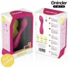 ONINDER CUTE Buddy programėle valdomas vibratorius – 12.5 cm (4.9″) – rožinis — Nuotrauka 6