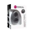 Marc Dorcel Liquid-Soft Teardrop Cockring – Black — Photo 3