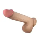 BAILE realistlik liugleva nahaga dildo – 23.4 cm (9.2″) – nahavärv — Foto 3