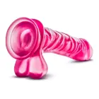 B YOURS BASIC 8 roosa dildo – 20 cm (8″) — Foto 4