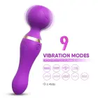 Freeza wand masāžas vibrators – 19.4 cm (7.6″) – violets — Foto 2