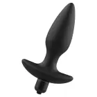 Addicted Toys Vibrating Anal Plug – 14 cm – Black — Photo 3