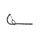 Silicone Plug Cockring Set – Black — Photo 6