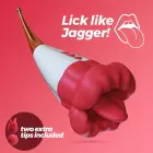Crushious Jagger Double Vibrator – 19.5 cm (7.7″) – Gold — Photo 2