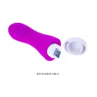 PRETTY LOVE Ian Rechargeable Vibrator – 30 Vibration Modes – Purple — Photo 8