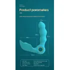 Stymulator-Angelo meeste prostata kolmekordse stimulatsiooni dildo – 15 cm – Sinine Photo