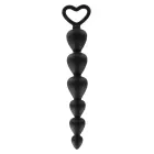 Bottom Beads anālo bumbiņu ķēde – Melns — Foto 1