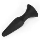 LURE ME silikoonist anaaltapp S – 11.5 cm (4.5″) – Must — Foto 5