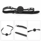 Deluxe Bondage Kit – ball gag, cuffs, G-spot vibrator & blindfold — Photo 3