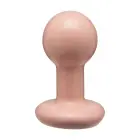 The Classic – round butt plug – cream – S – 9.5 cm — Photo 1