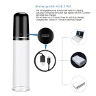 Maximizer Worx Elite – rechargeable automatic penis vacuum pump – 5 suction modes – transparent — Photo 5