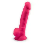 Silex-D Model dildo – 18 cm (7″) – Rožinis — Nuotrauka 5