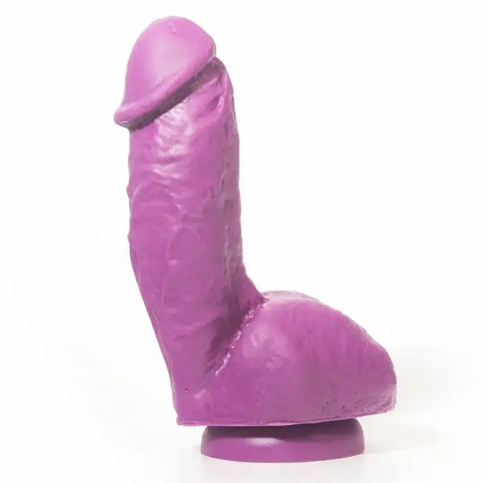 PINK ROOM Elian Anatomical Model dildo – 17.5 cm (7″) – violetinis