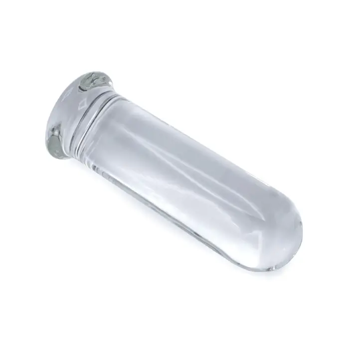 Biezs stikla dildo – 17 cm (6.7″)