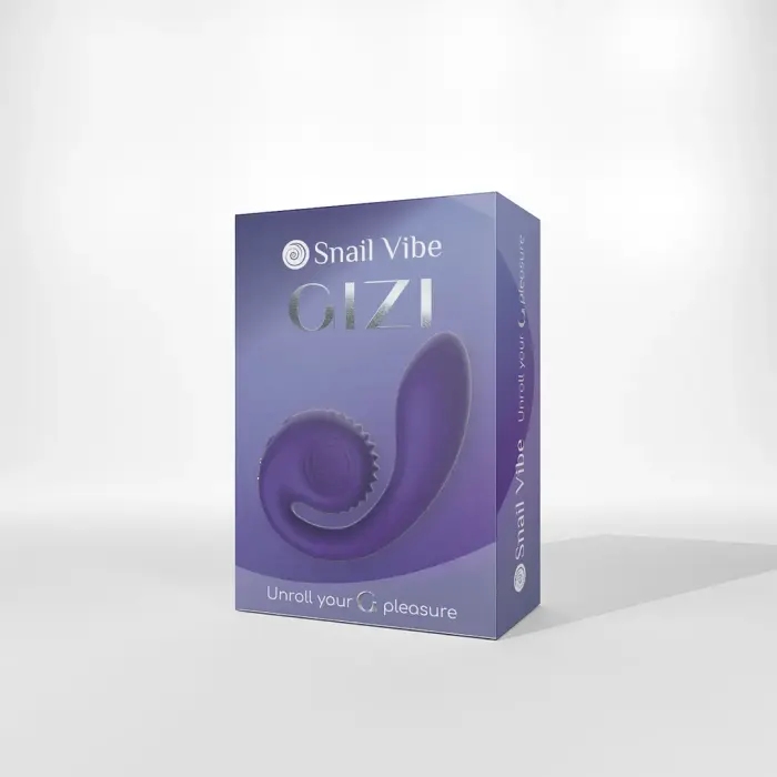 GIZI двойной стимулятор для точки G – фиолетовый
