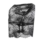 Fancy Lace Hood Cover – Black — Photo 6