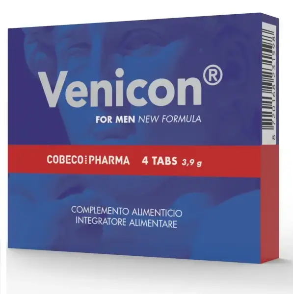 Cobeco Venicon for Men 4 таблетки – растительная поддержка жизнеспособности и энергии