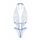 Body Renee Magic Blue элегантное кружевное боди – L/XL – синий — Фото 5