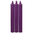 Japāņu pilienu masāžas sveces – Violetas – 3 gab. — Foto 2
