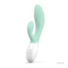 LELO INA 3 Seaweed кролик-вибратор с двумя моторами – 20 см (7.9″) – зеленый — Фото 1