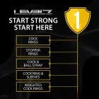 LEVELZ Tri-O Ergo Silicone Support Ring – Black — Photo 5