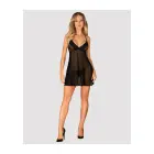 Latinesa Babydoll and Thong Set – Black – XL/2XL — Photo 3