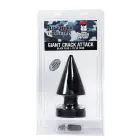 Giant Crack Attack – XXL pyramid butt plug – black – 22 cm — Photo 3