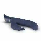 Midnight Rabbit Dual-Motor truša vibrators – 21.5 cm (8.5″) – melns — Foto 4